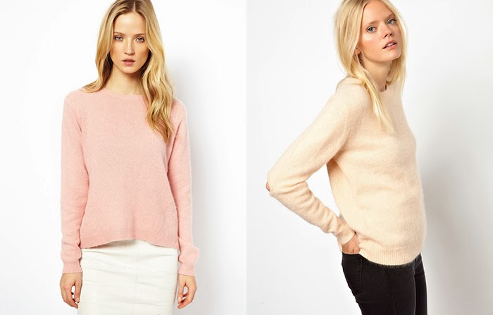 maglione rosa trendy