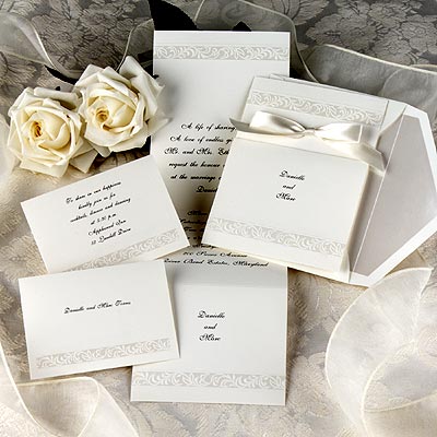 Free greeting card Image Source wWedding White Roses Wedding Invitation