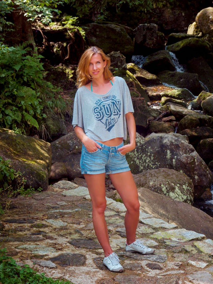 Letni wypoczynek - sportowa stylizacja