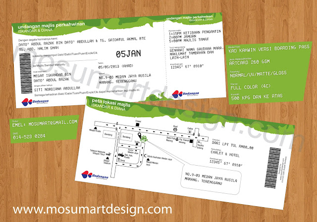 design-kad-kadhwin-tiket-kapal-terbang kad-kahwin-tiket-kapal-terbang