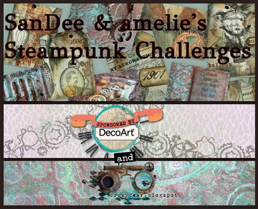 SanDee & amelie's  Steampunk Challenges