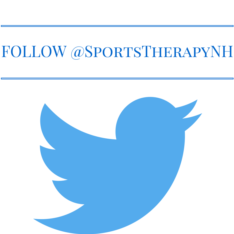 FOLLOW @SportsTherapyNH FOR MORE INJURY PREVENTION TIPS