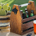 Wood Beer Caddy