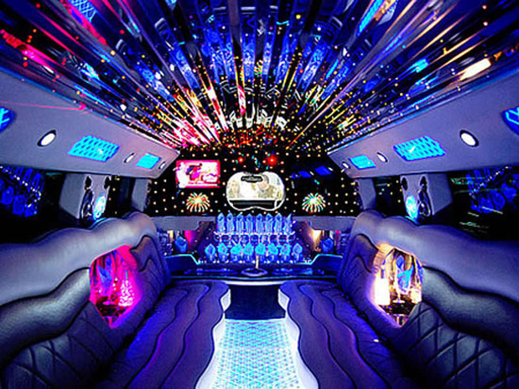 wallpaper: Hummer limo interiors