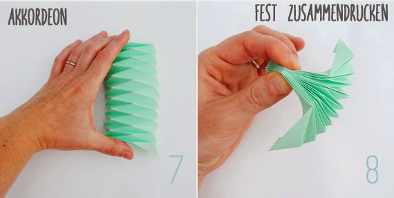 la reines blog: Eine Vase aus Papier falten