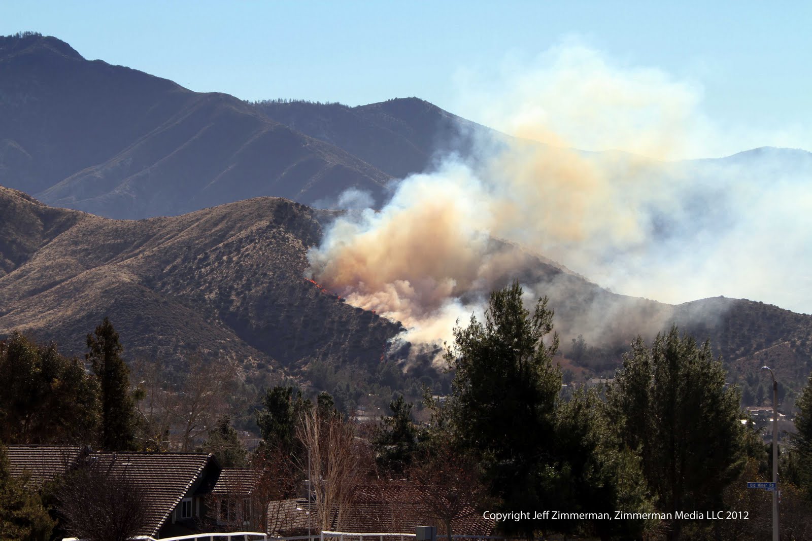 Zimmerman Media LLC Wildfire in Acton CA