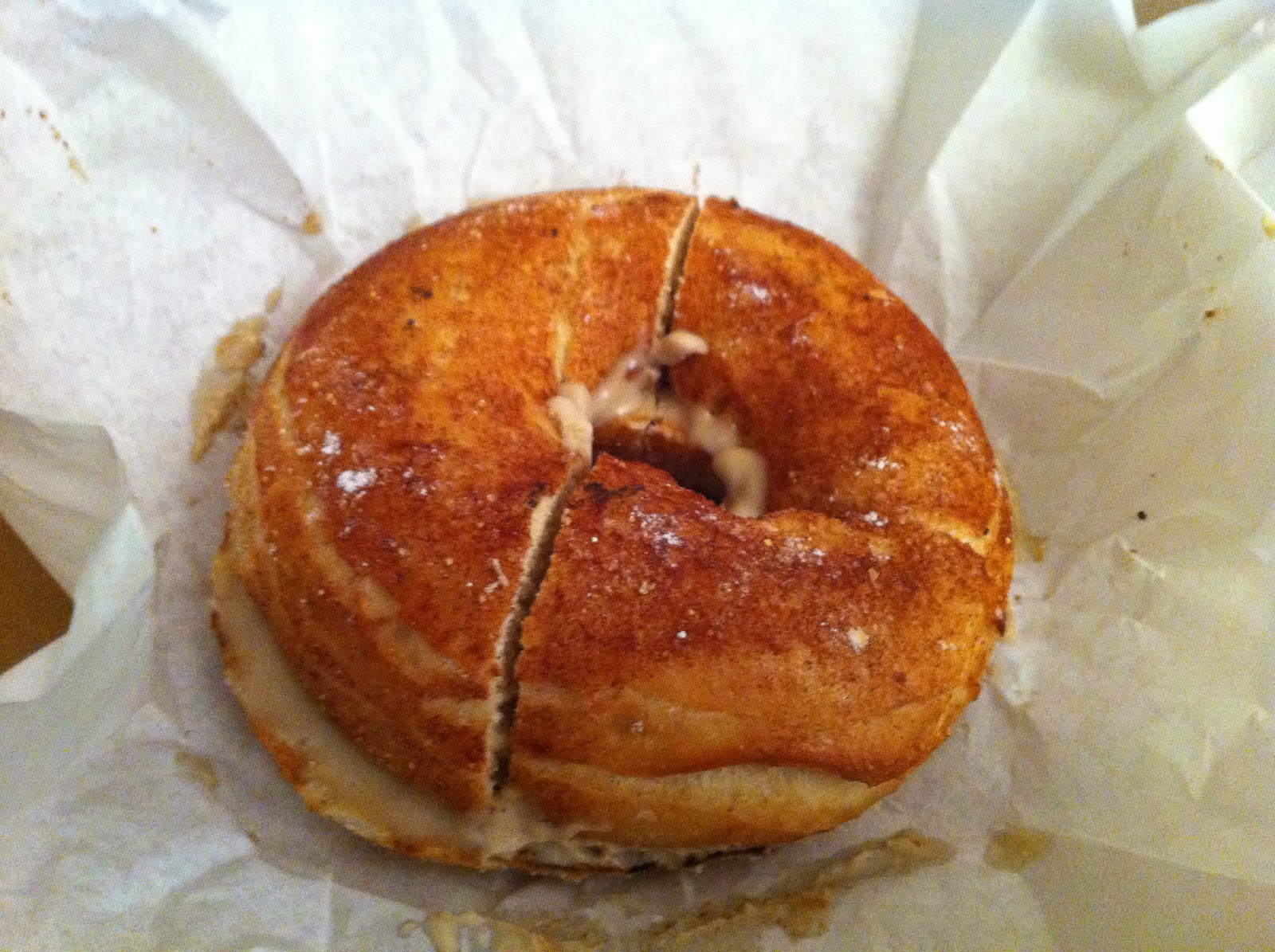 Sasaki Time Review of Izzy's Bagels