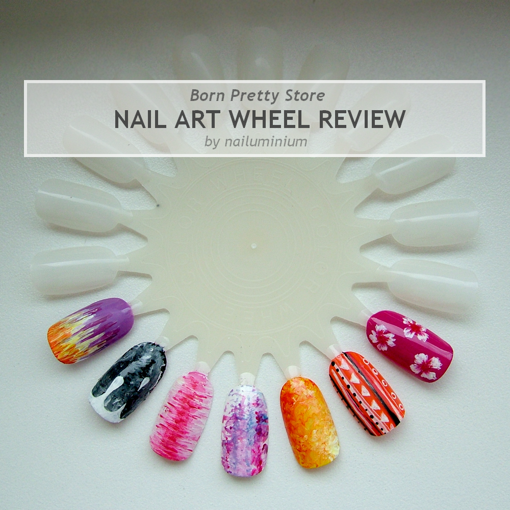 Nailuminium BP Store Review Nail Art Wheel & Brushes