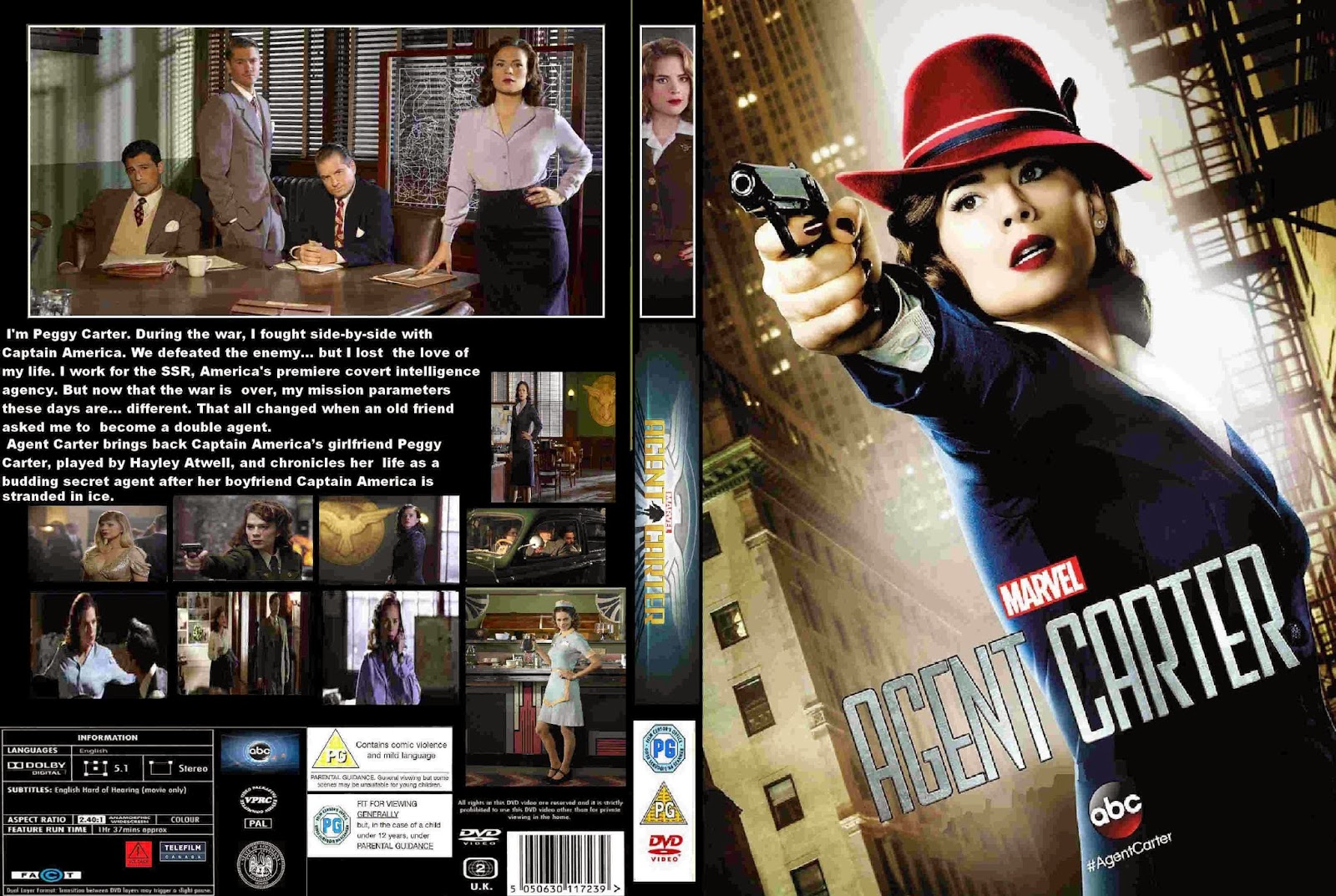 Tudo Gtba Agent Carter Season 1 (2015) Cover TV Serie