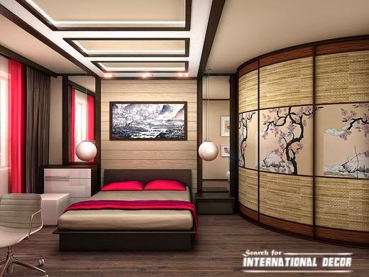 Japanese bedroom, Japanese style bedroom, japanese bedroom false ceiling