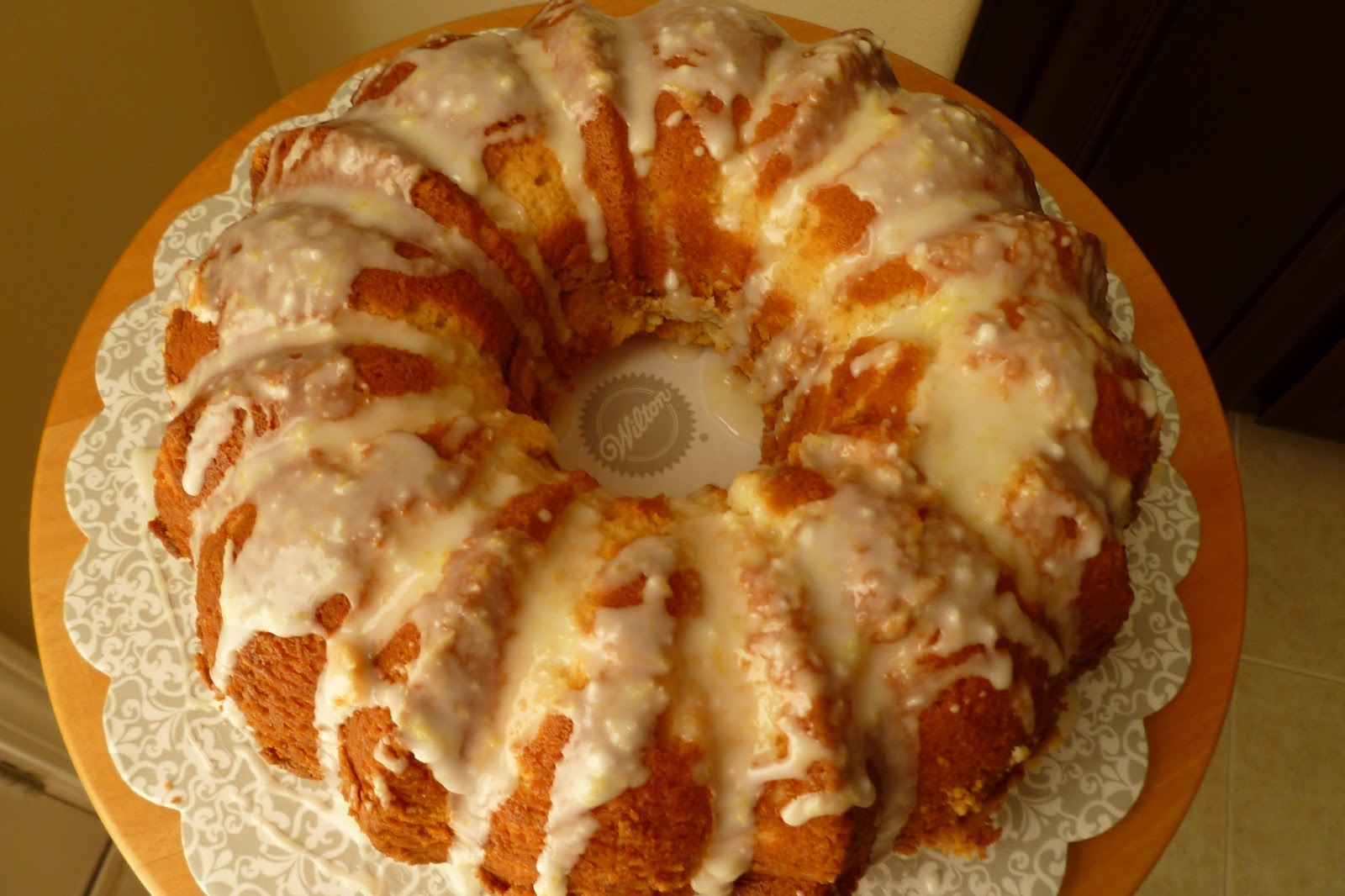 The Pastry Chef's Baking Sour Cream Lemon Pound Cake