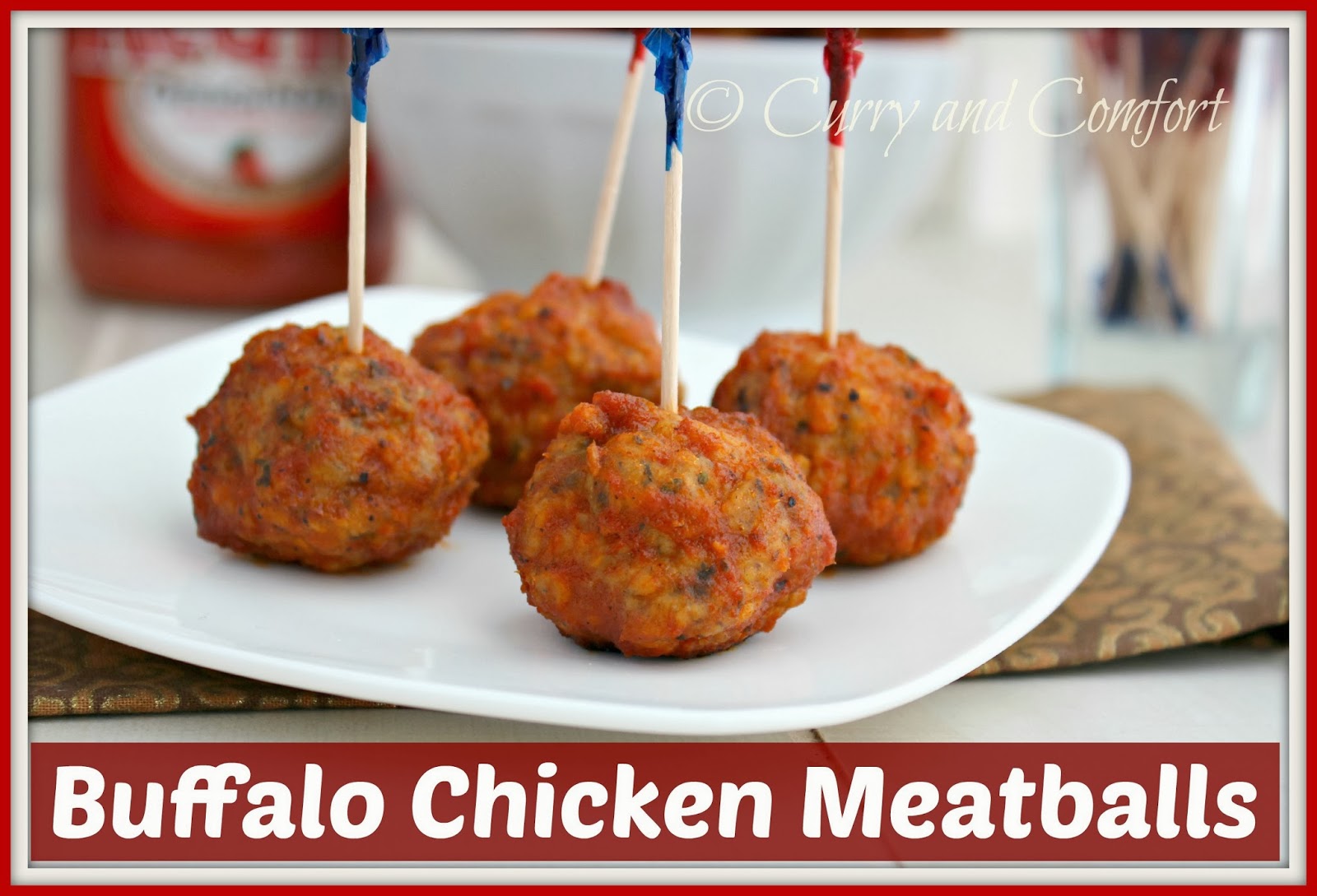 Kitchen Simmer Buffalo Chicken Meatballs