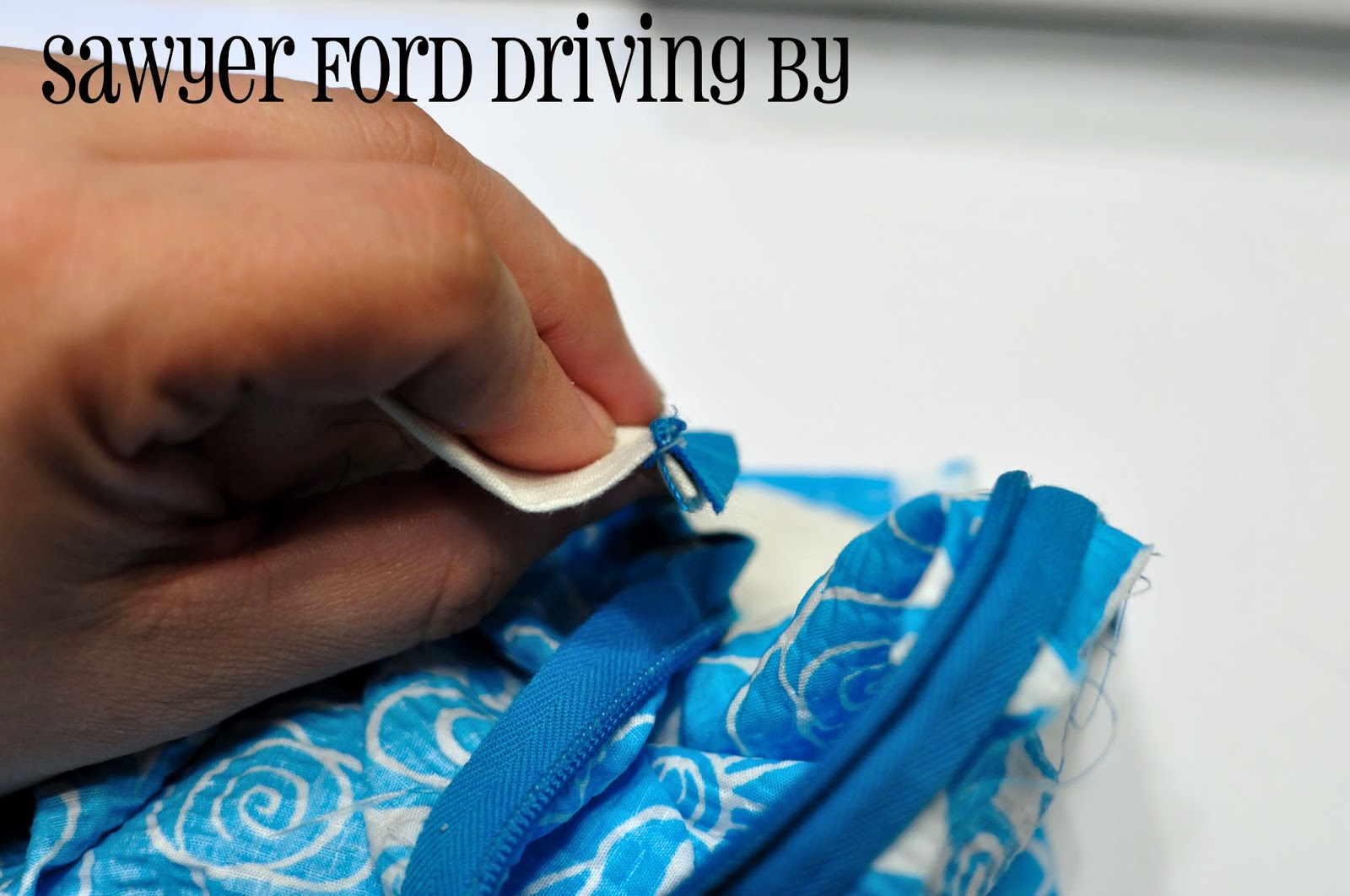 Sawyer Ford Driving By Presser Foot Series Invisible Zipper Foot