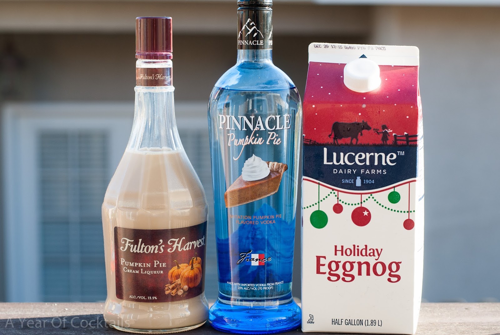 Pumpkin Pie Eggnog A Year of Cocktails