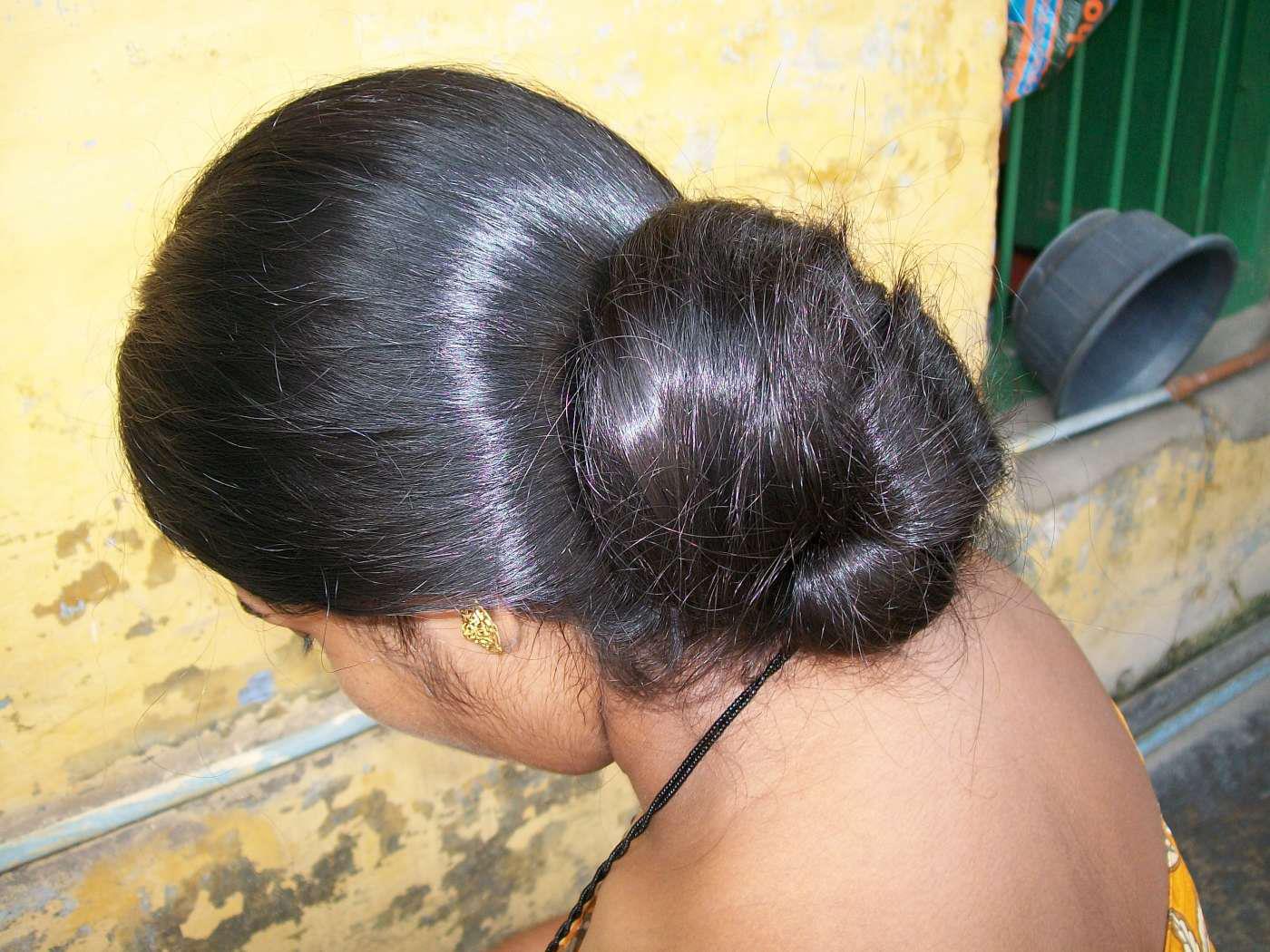 rate my boobs body indian aunties hair bun
