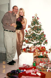 me and Terri at Christmas