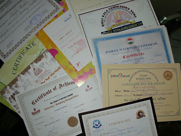 My Achievements.