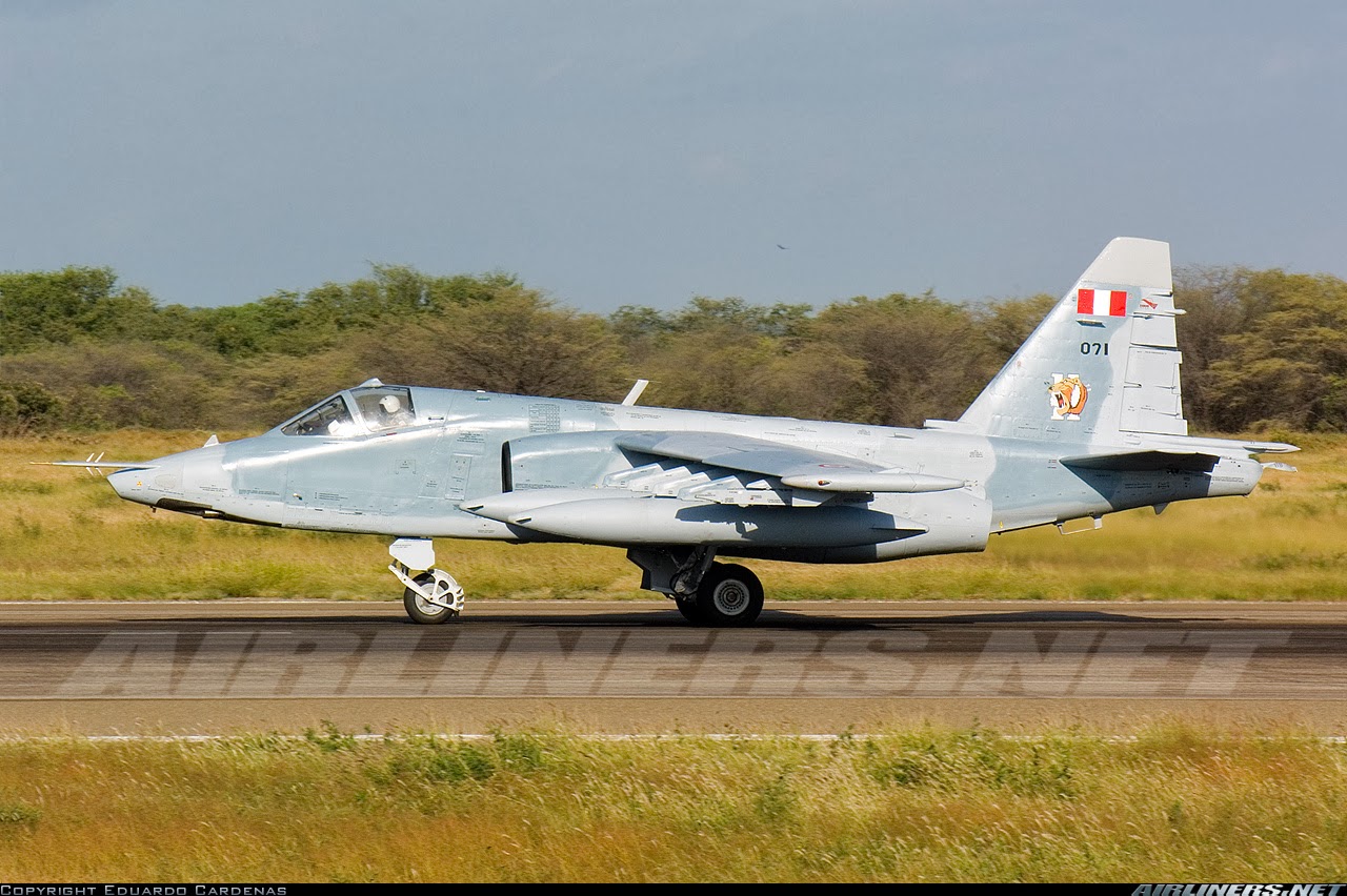 Fuerza Armadas de Peru Su-25+peru+AF