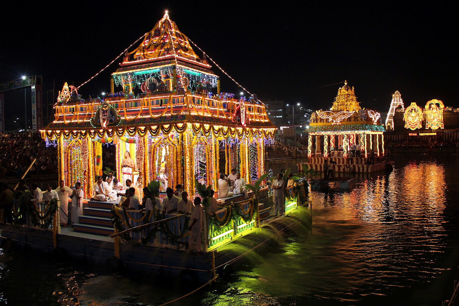 తిరుమల దేవుడు TTD IInd day of Sri Vari Annual Float Festival at