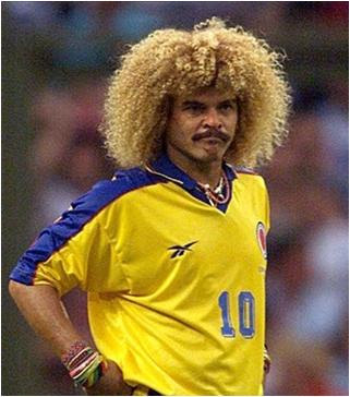 Pemain Sepak Bola Dengan Gaya Rambut Unik "di Dunia" : Bola(Penting)