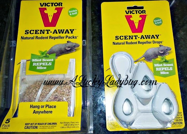 A Lucky Ladybug Victor Pest Scent Drops and Packs Review and Giveaway