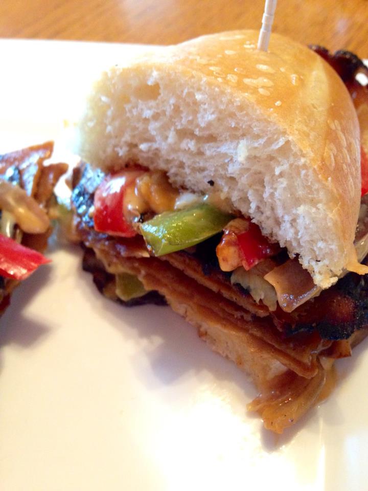 The Comforting Vegan Vegan Philly Cheesesteak