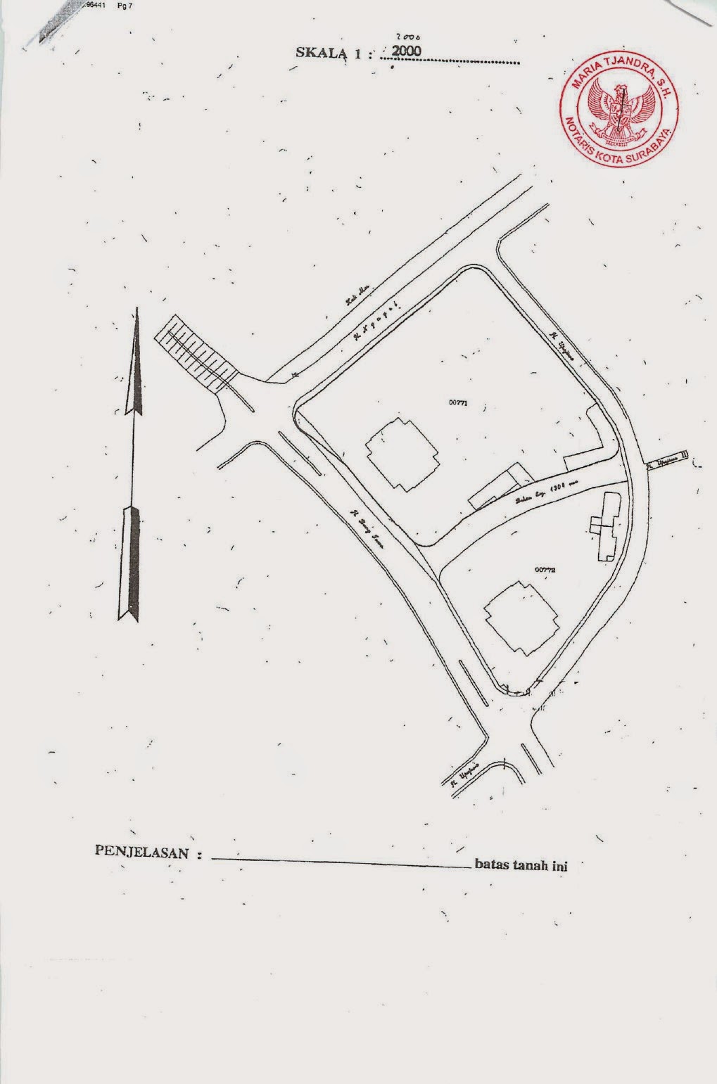 Menskala Luas Gambar Bidang Tanah dengan AutoCAD Air Itu