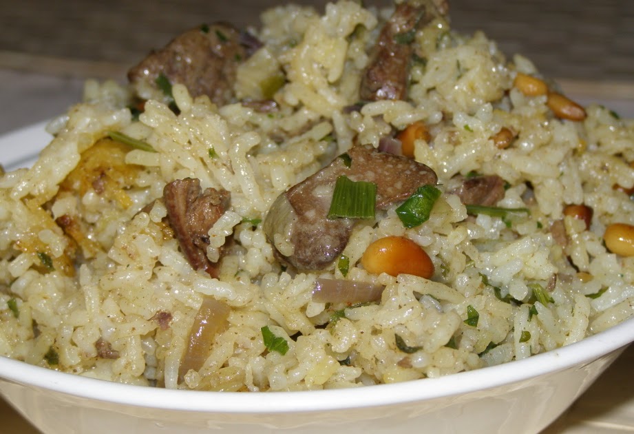 travel & food Pilaf z wątróbką (ic pilav)