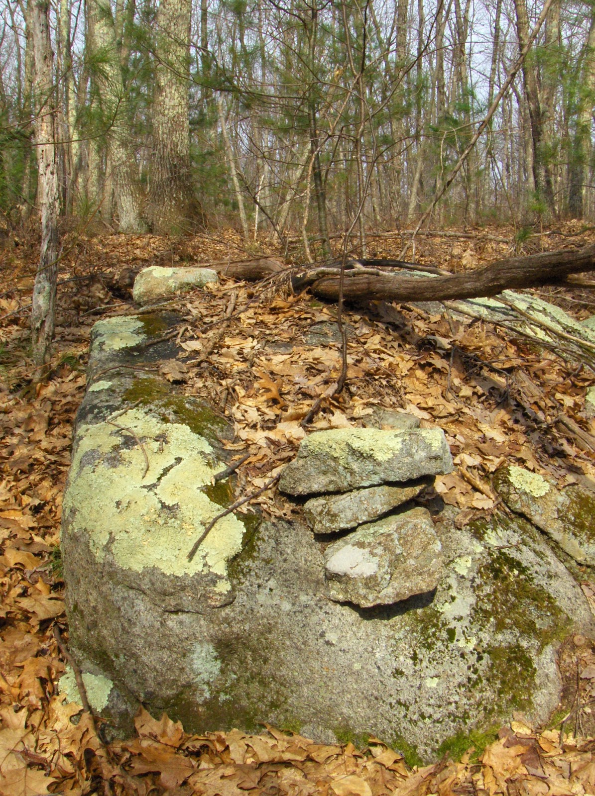 Rock Piles: College Rock - Hopkinton/Holliston (part 1 - Ceremonial