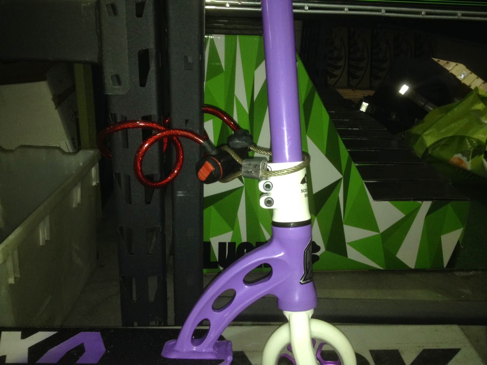 Vermin Scooter Shop LOCK UP YOUR SCOOTER SkateLock!