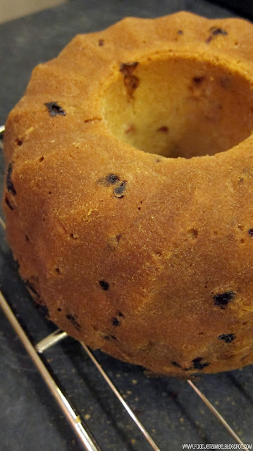 Spiced Cranberry Buttermilk Bundt Cake