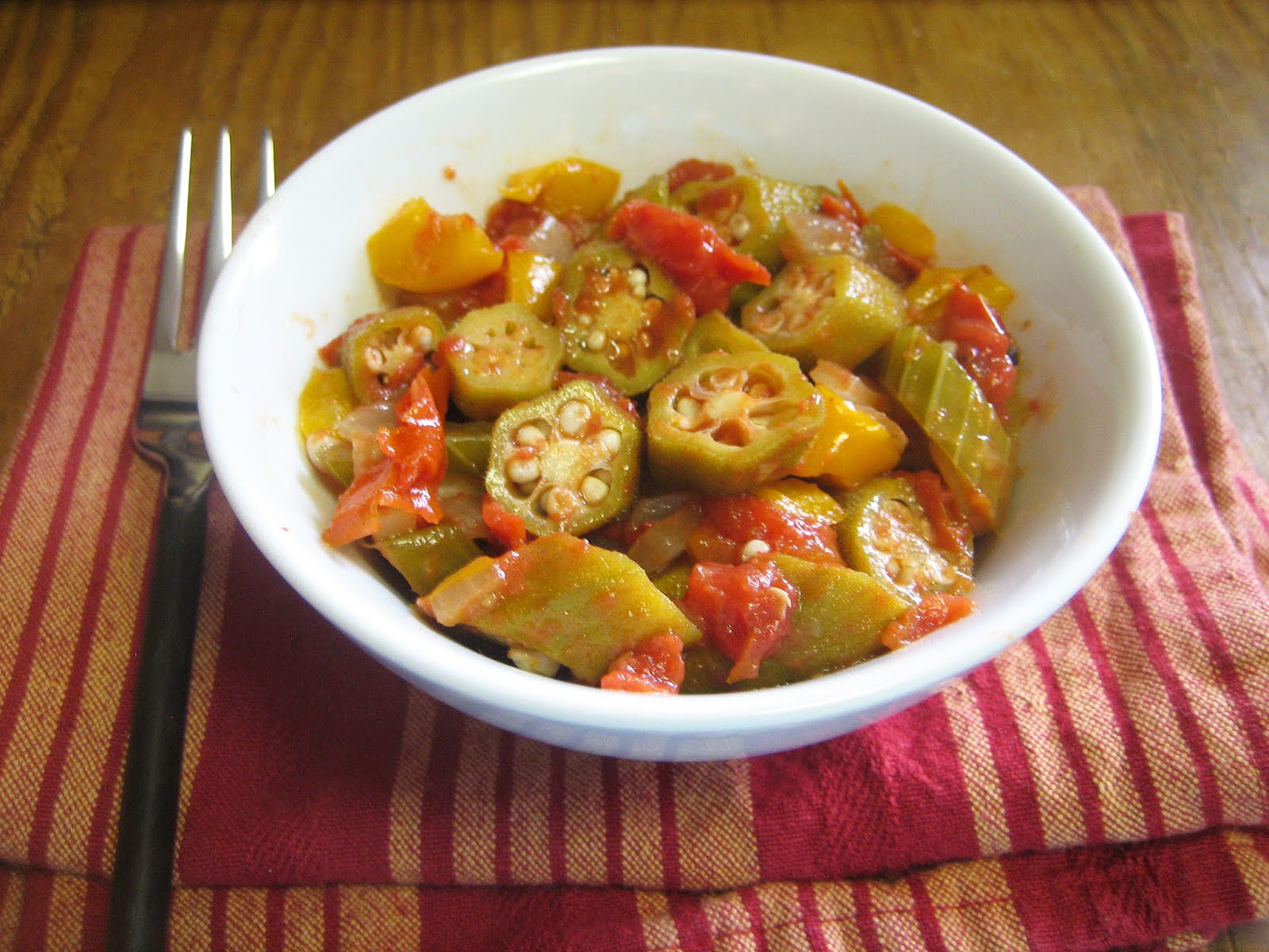 stewed okra stewed okra