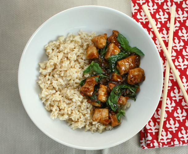 APPLE A DAY Spicy Basil Pork