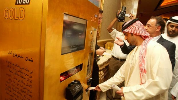 Mesin ATM Emas di Dubai