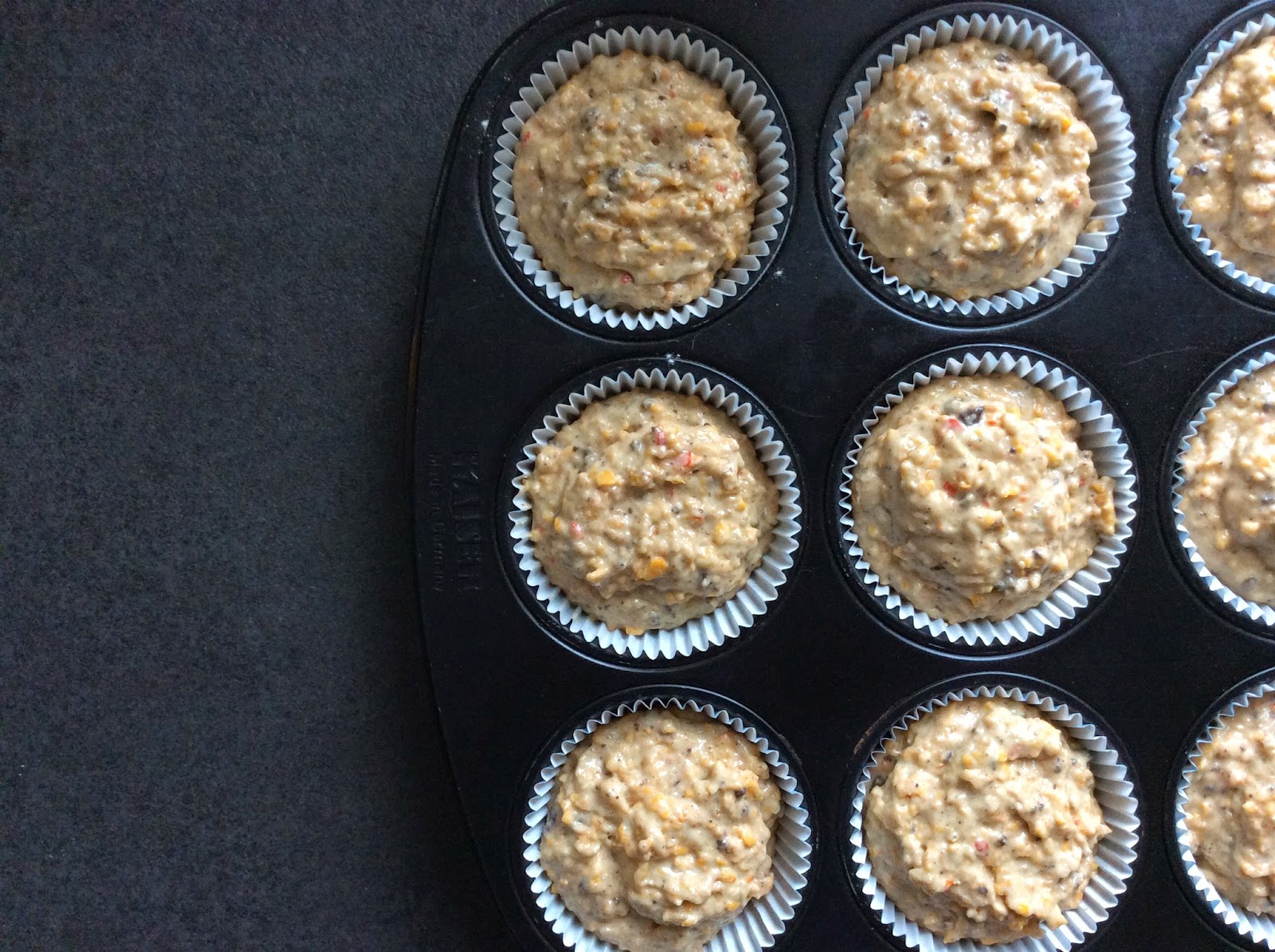 Kürbismuffins mit Schokolade Kürbismuffins mit Schokolade