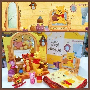 2018 Japan Disney Store Pooh's House Collection