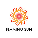 Flaming Sun by Sundari Venkatraman