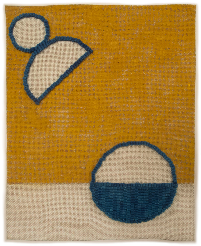 Studio and Garden Two New Hooked Wool Drawings Something New Inspired