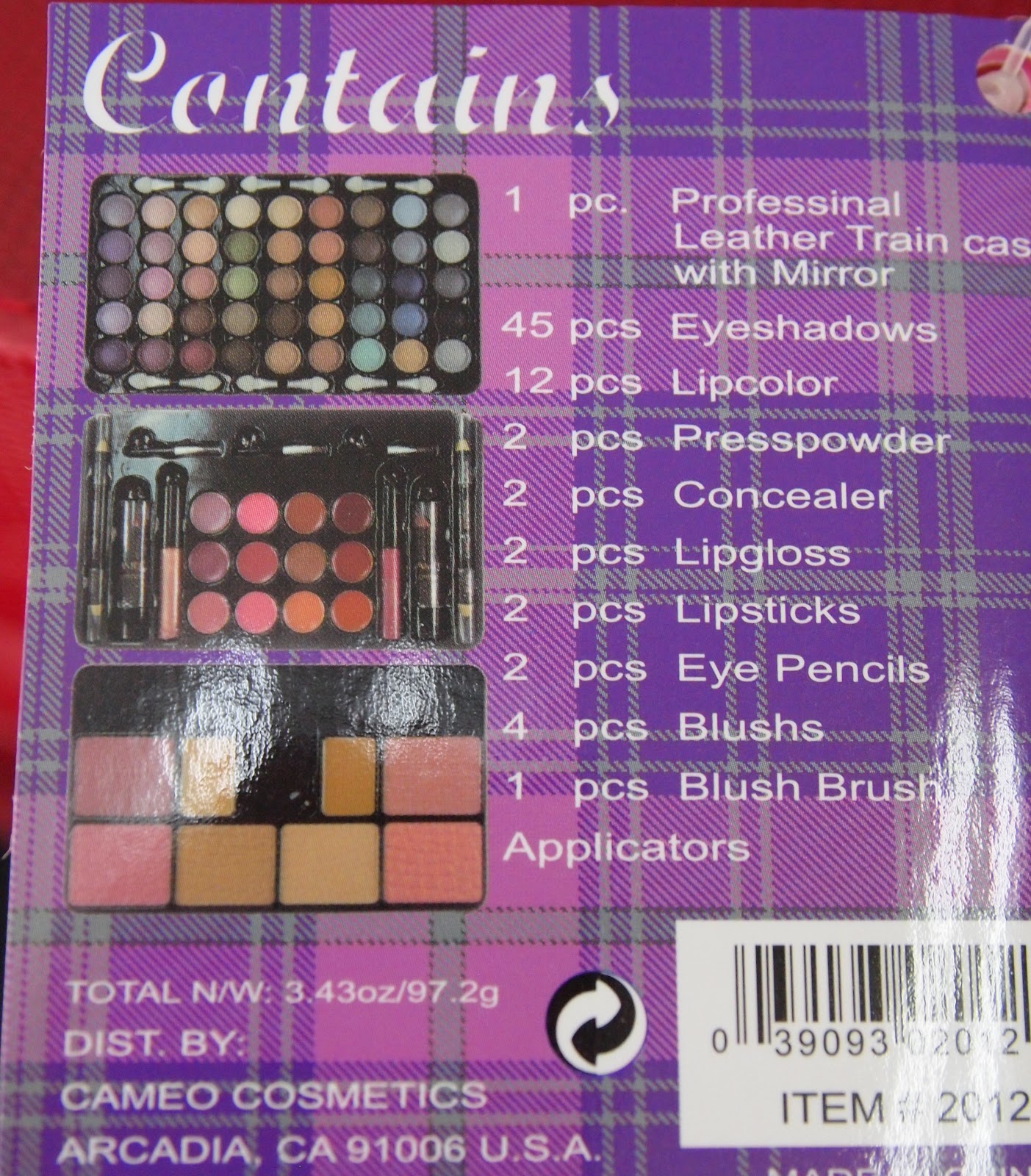 Supermodels Secrets Beauty Blog New! 2013 Leather Make Up set, 192