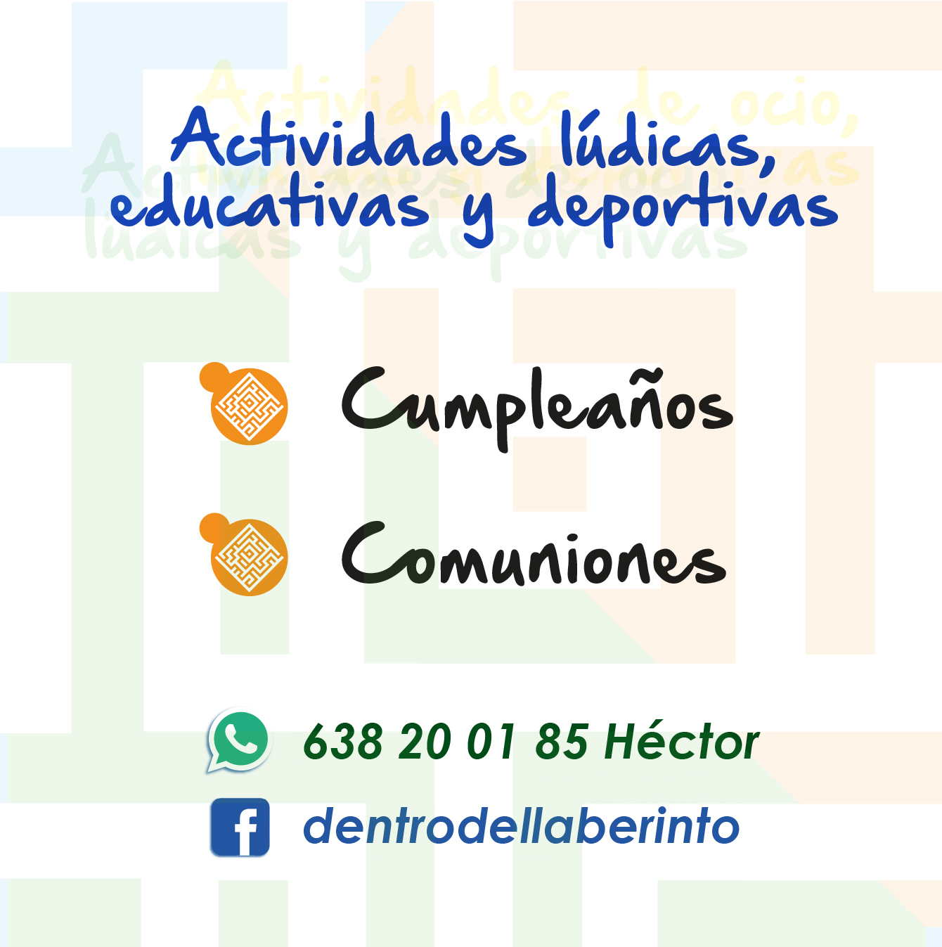 Dentro del Laberinto- Actividades para niños