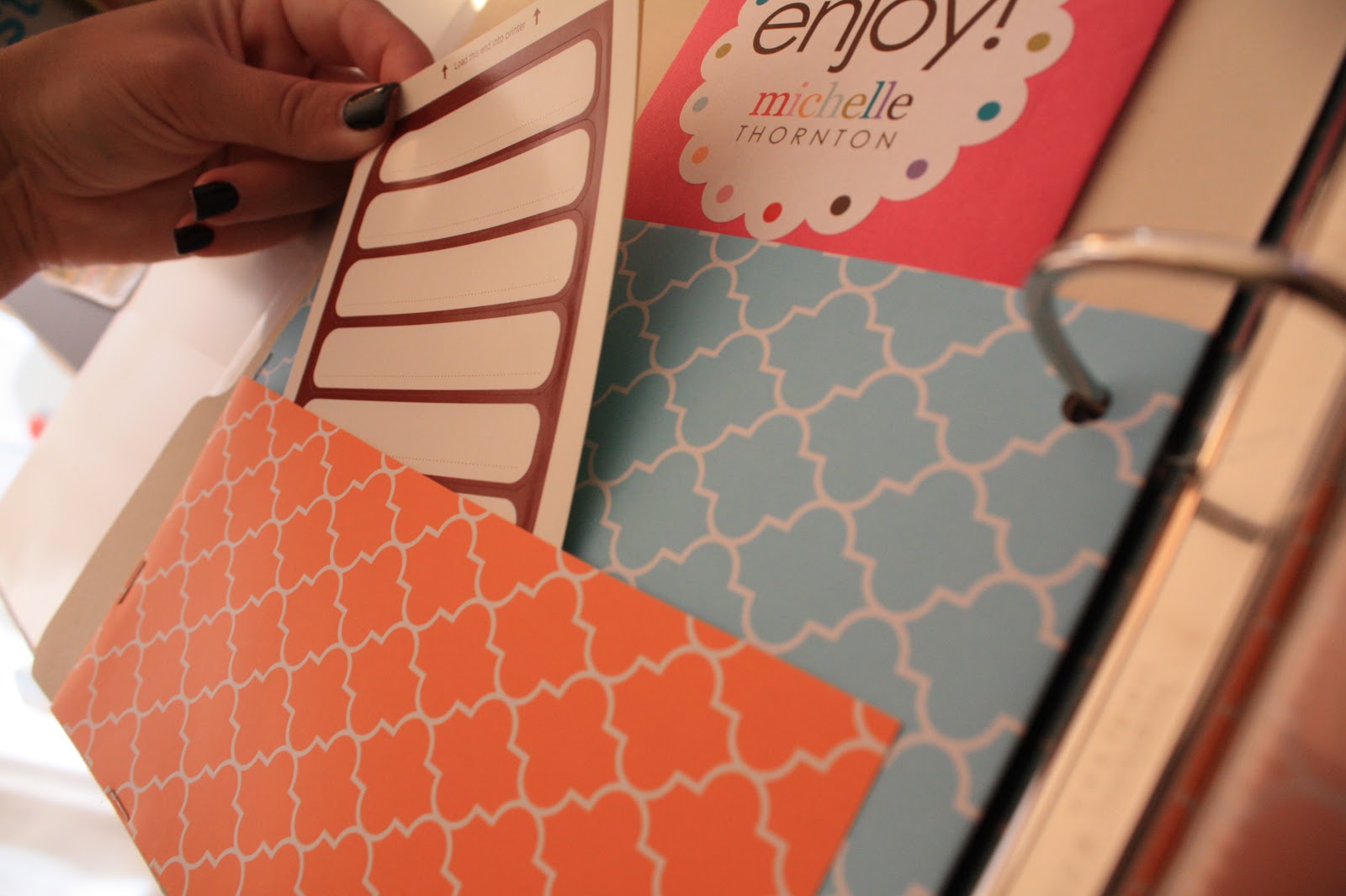 Shush In Your Home DIY Dual Pocket Folders