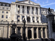 The Bank of England, established in 1694