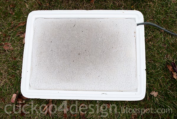 DIY heated igloo for outdoor cats - Cuckoo4Design