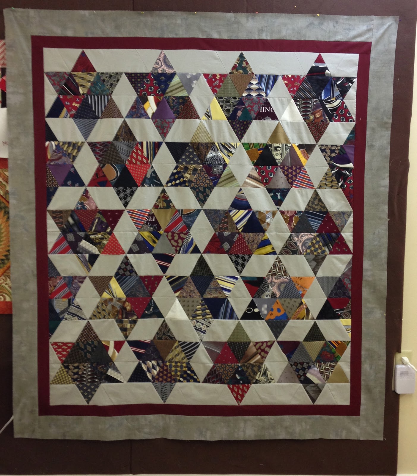 Cotton Treasures tie quilt
