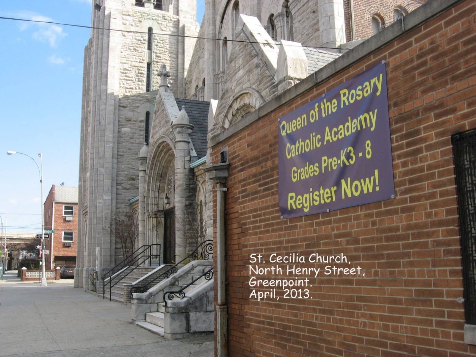 Brooklyn Catholic St. Cecilia, Greenpoint