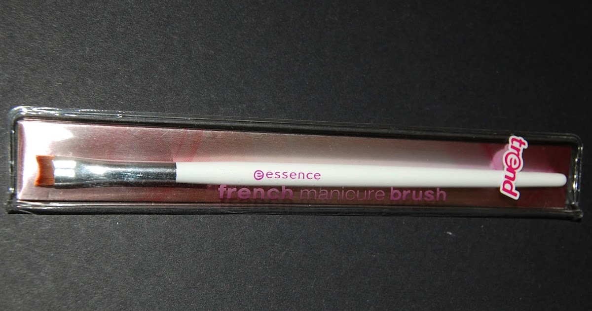 Posh Nail Art How to use the Essence French Manicure Brush