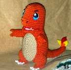 free pattern amigurumi charmander pokemon