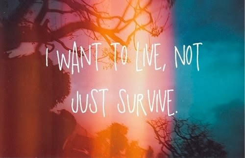 live not just survive