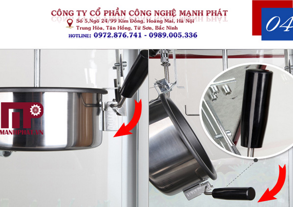 Đặc điểm máy làm bắp rang bơ