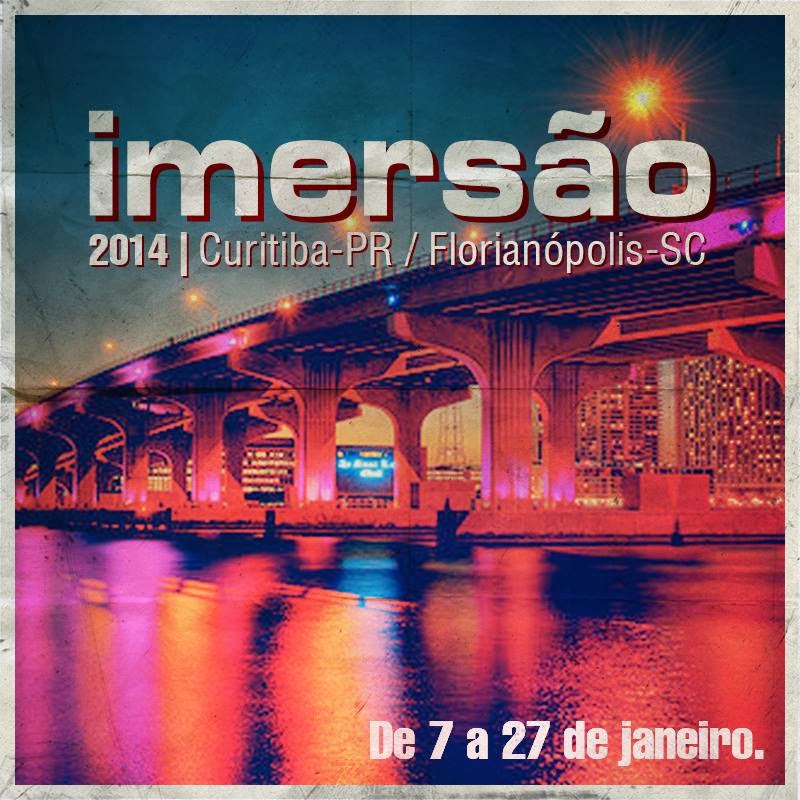 INSCRIÇÃO - IMERSÃO 2014